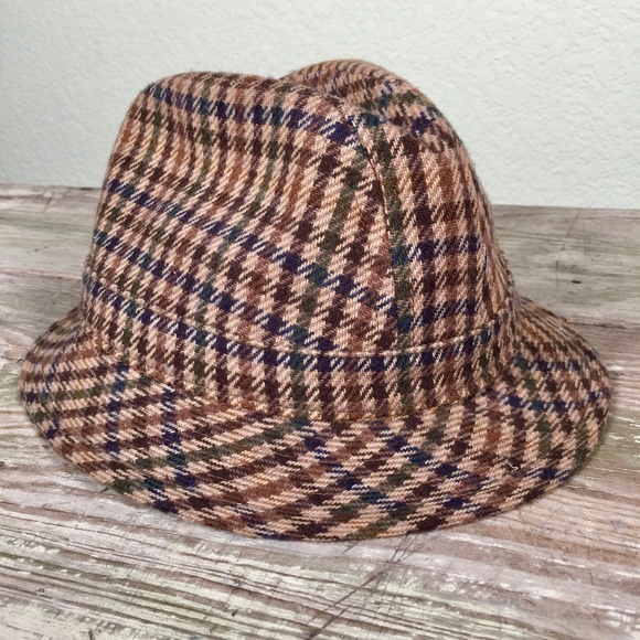 Vintage Other - Failsworth fedora hat vintage mixed tartan plaid